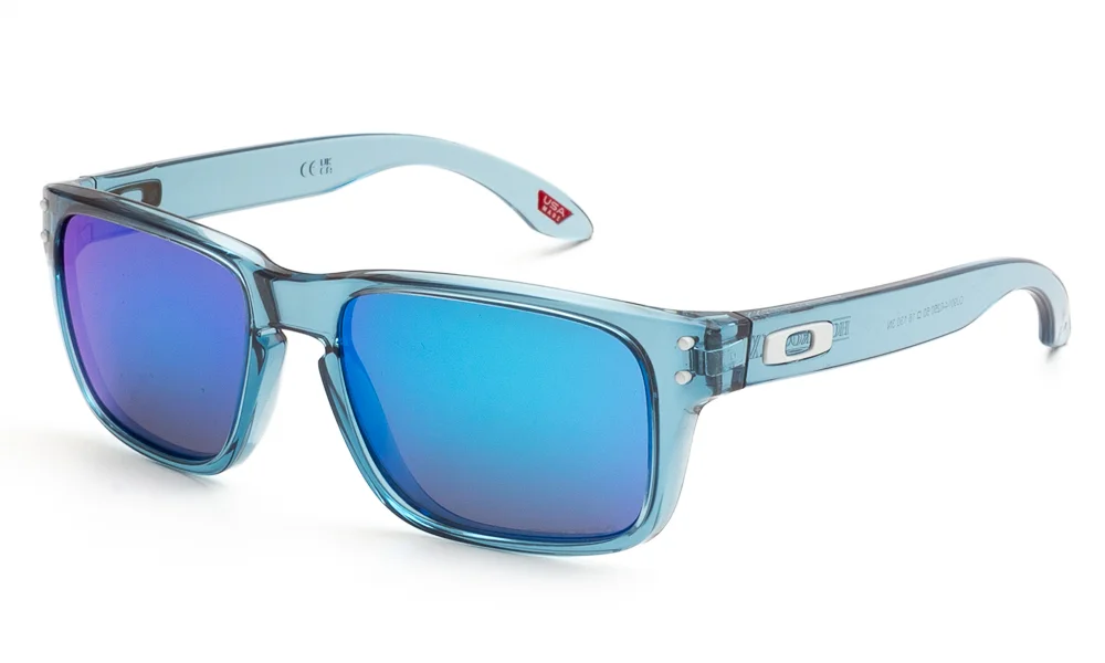 Φωτογραφία προϊόντος: Γυαλιά Ηλίου Oakley Holbrook Youth XXS Παιδικά κοκκάλινα μπλε με γαλάζιο καθρέπτη φακούς 9014 0250 50mm