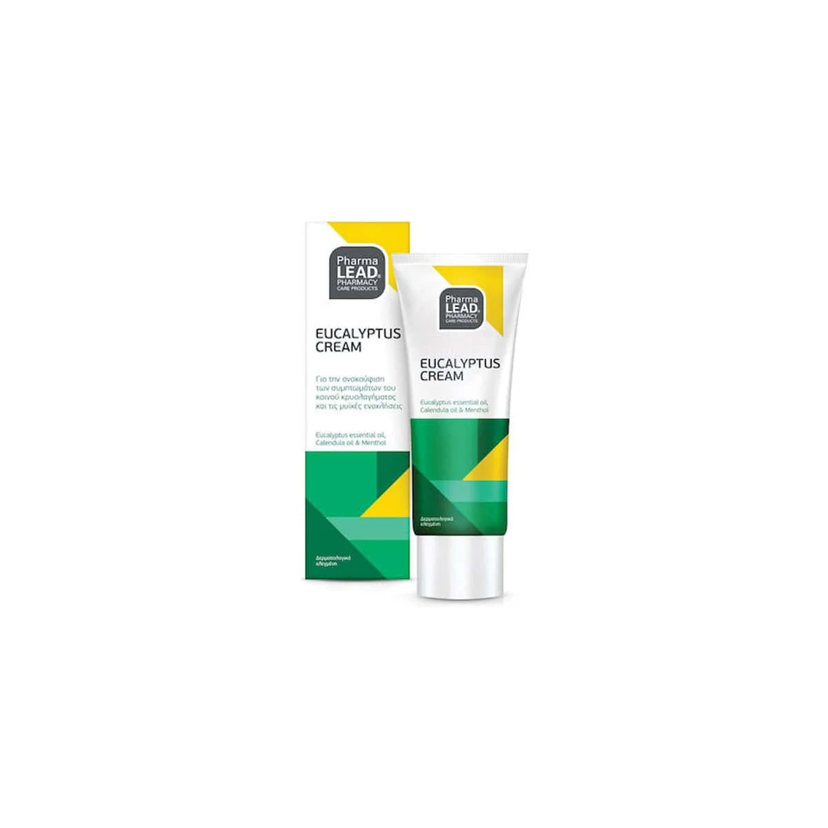 Φωτογραφία προϊόντος: Medipharmacy Pharmalead Eucalyptus Cream Κρέμα Ευκάλυπτου με Αιθέρια Έλαια 50 ml