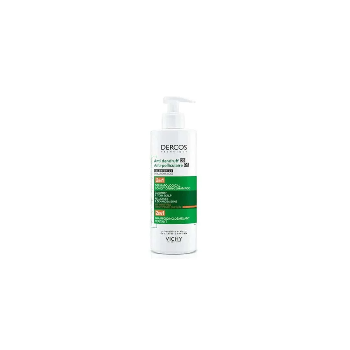Φωτογραφία προϊόντος: Medipharmacy Vichy Dercos Anti-Dandruff DS 2in1 Σαμπουάν & Conditioner Κατά της Ξηροδερμίας, της Πιτυρίδας & του Κνησμού 390 ml