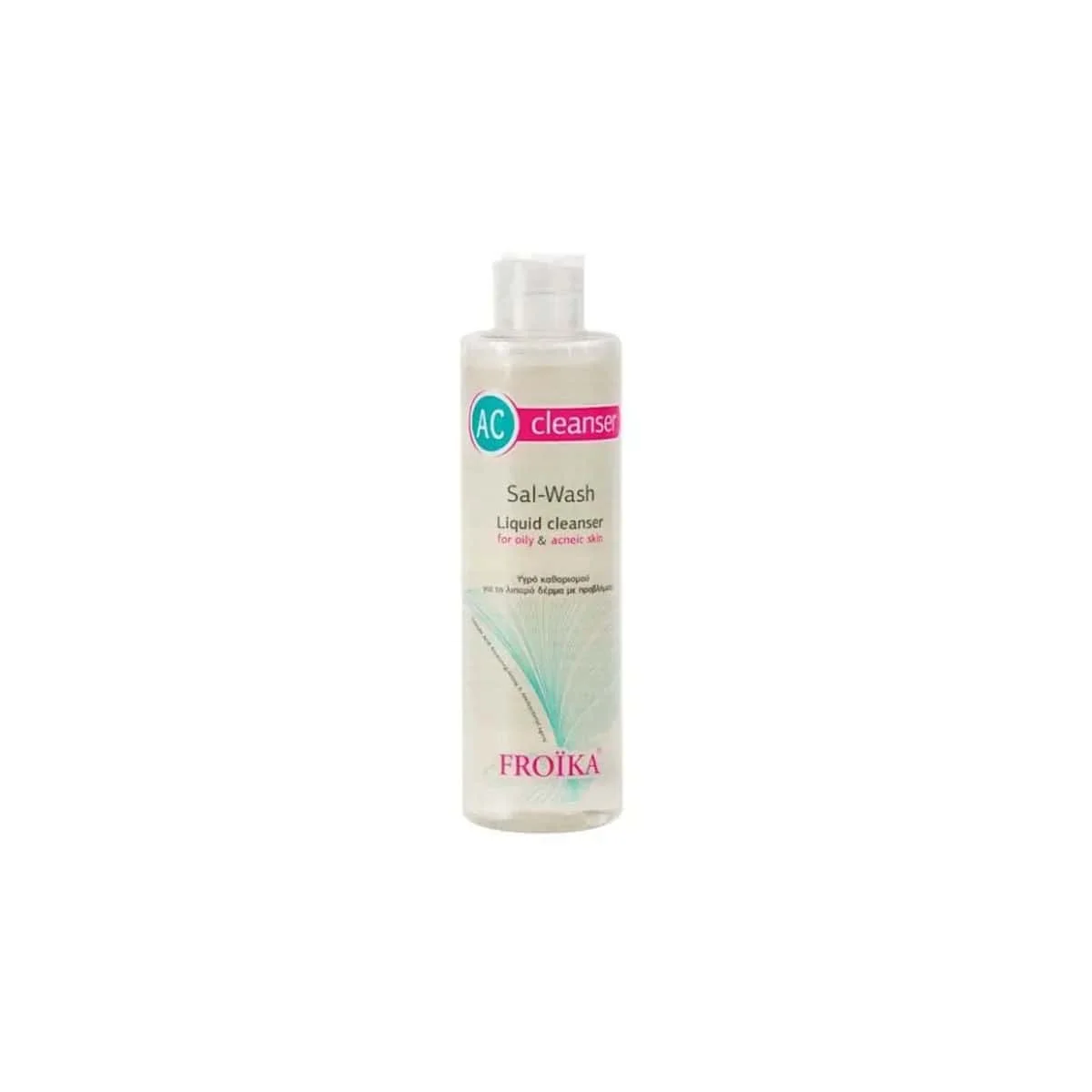 Φωτογραφία προϊόντος: Medipharmacy Froika AC Cleanser Sal-Wash Υγρό Σαπούνι για Λιπαρό με Τάση Ακμής Δέρμα 200ml
