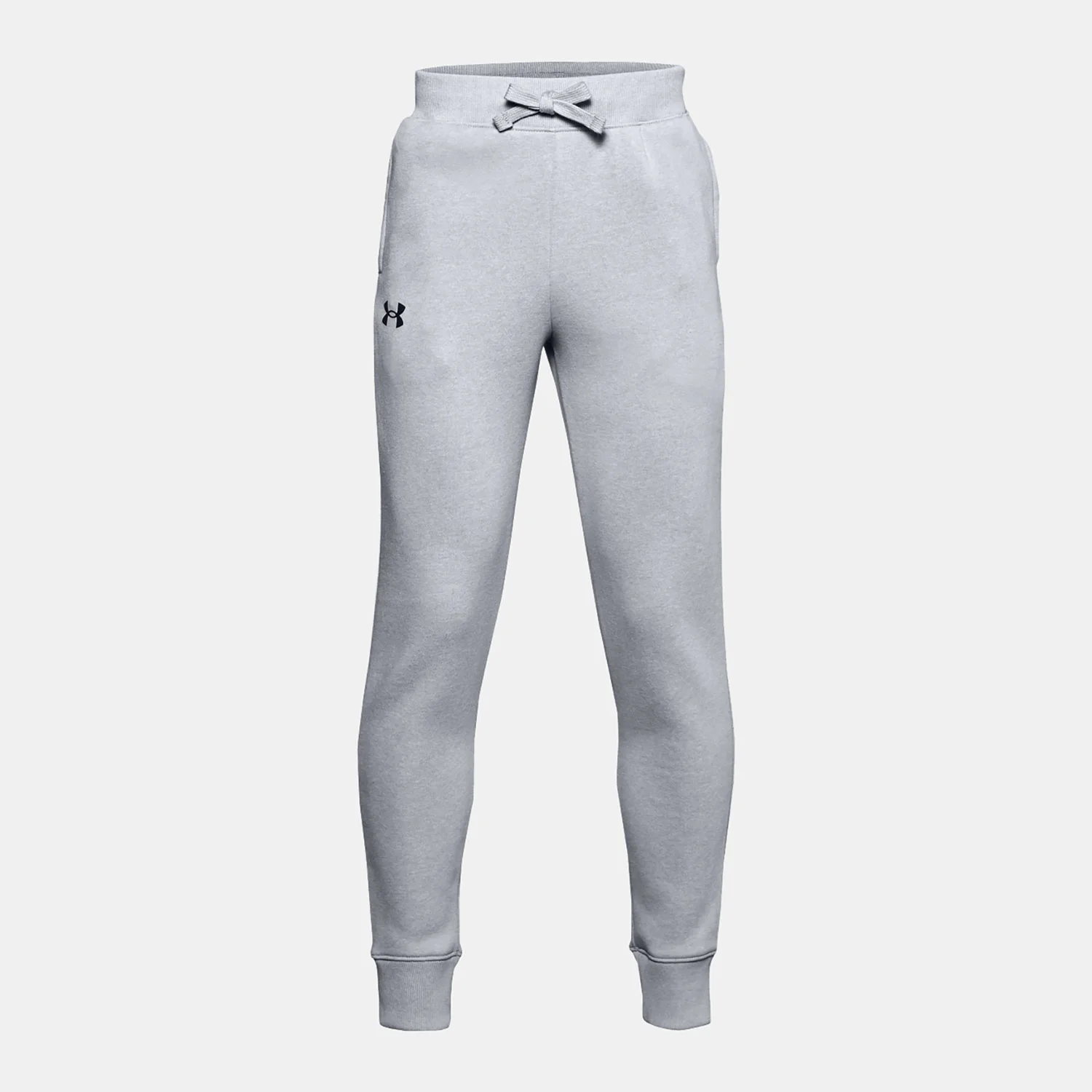 Φωτογραφία προϊόντος: UNDER ARMOUR BOYS' UA RIVAL COTTON PANTS ΓΚΡΙ