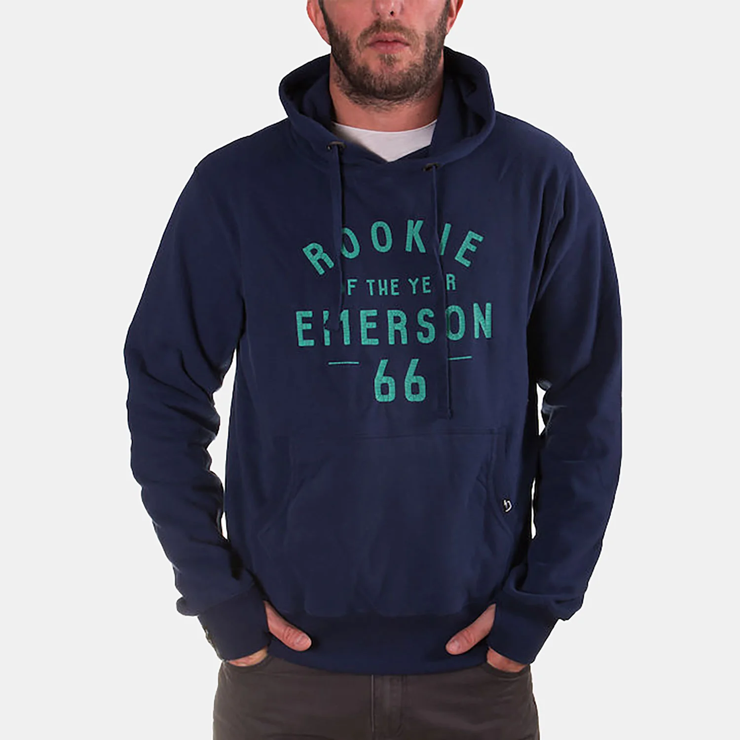 Φωτογραφία προϊόντος: EMERSON PRINT HOODIE ΜΠΛΕ
