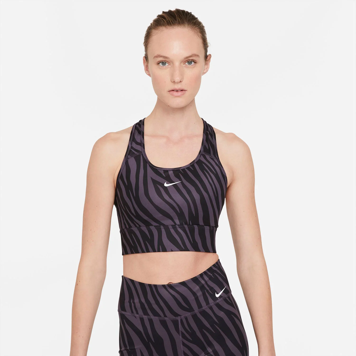 Φωτογραφία προϊόντος: NIKE DRI-FIT SWOOSH ICON CLASH SPORTS BRA ΜΩΒ