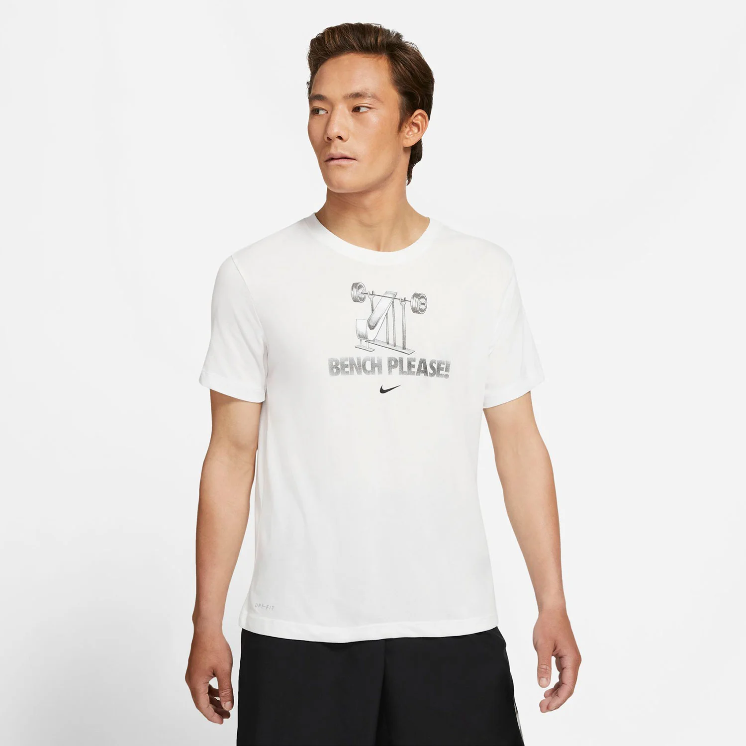 Φωτογραφία προϊόντος: NIKE DRI-FIT TRAINING TEE ΑΣΠΡΟ