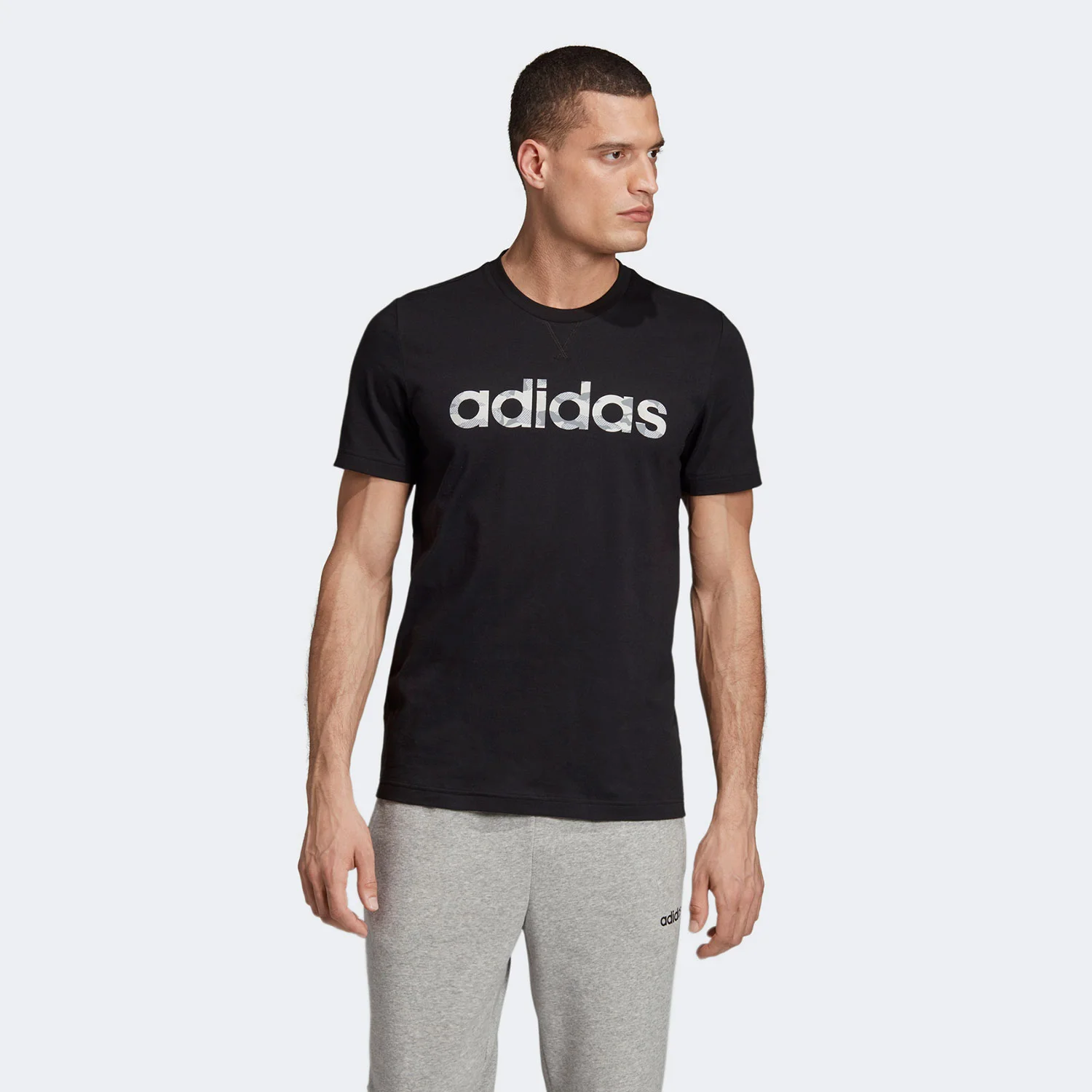 Φωτογραφία προϊόντος: ADIDAS SPORT INSPIRED CAMO LINEAR TEE ΜΑΥΡΟ