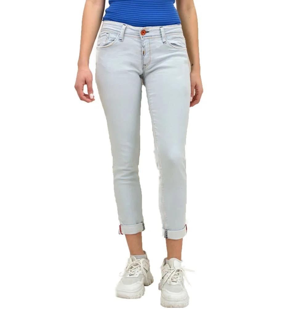 Φωτογραφία προϊόντος: Back2Jeans Γυναικείο τζιν κάπρι χαμηλοκάβαλο / Τζιν