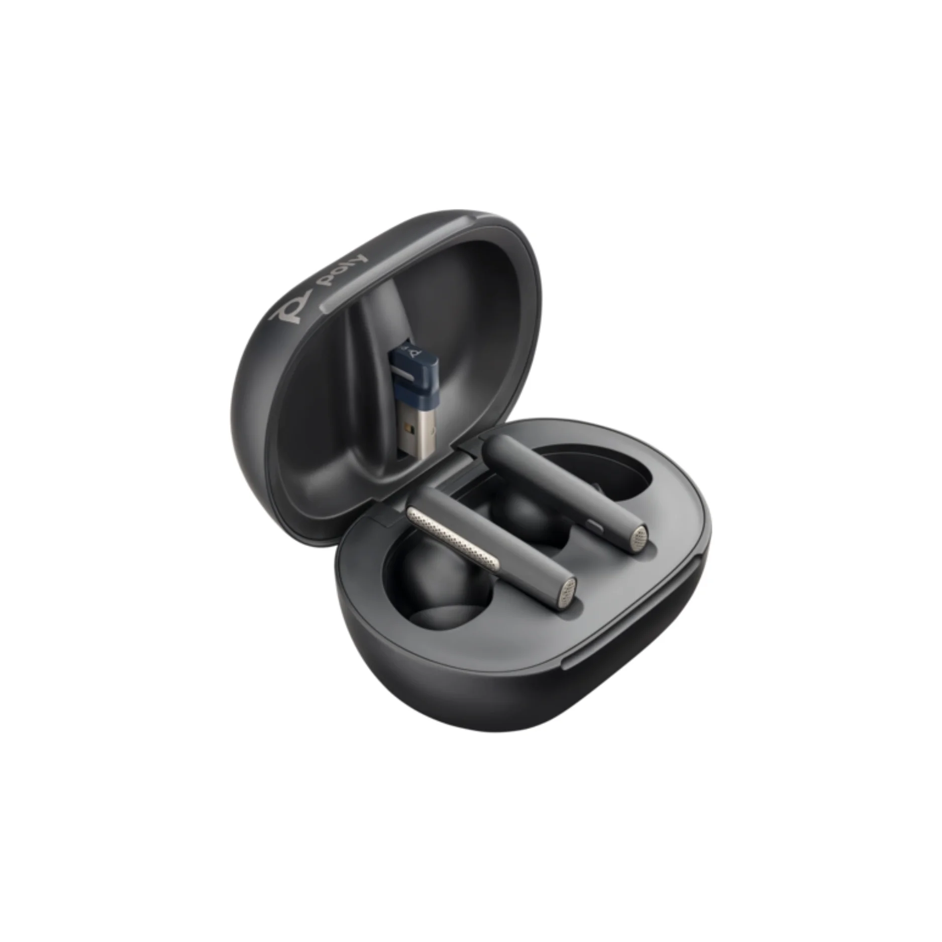 Φωτογραφία προϊόντος: POLY VOYAGER FREE 60+ UC M CARBON BLACK EARBUDS + BT700 USB-C ADAPTER + TOUCHSCREEN CHARGE CASE (7Y8H0AA)