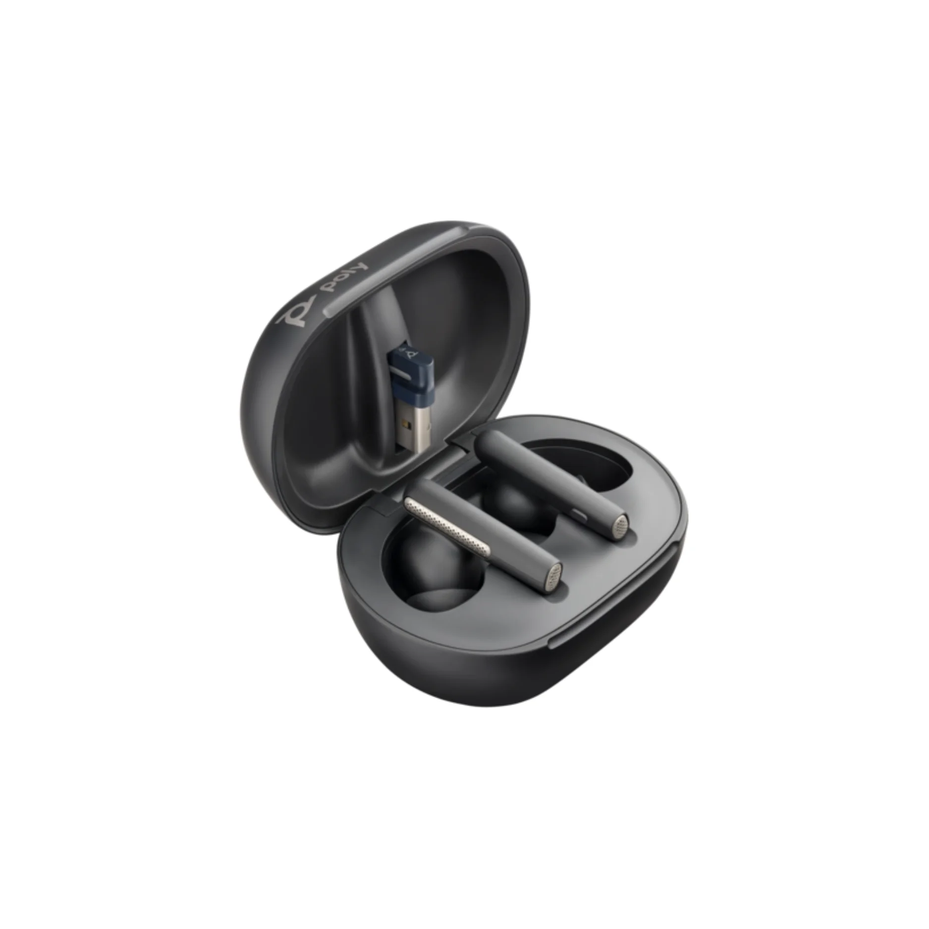 Φωτογραφία προϊόντος: POLY VOYAGER FREE 60+ UC CARBON BLACK EARBUDS + BT700 USB-C ADAPTER + TOUCHSCREEN CHARGE CASE (7Y8G4AA)