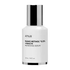Φωτογραφία προϊόντος: Anua Retinol 0.3% + Niacin Renewing Serum – Ορός με ρετινόλη +amp; νιασιναμίδη για νεανική επιδερμίδα