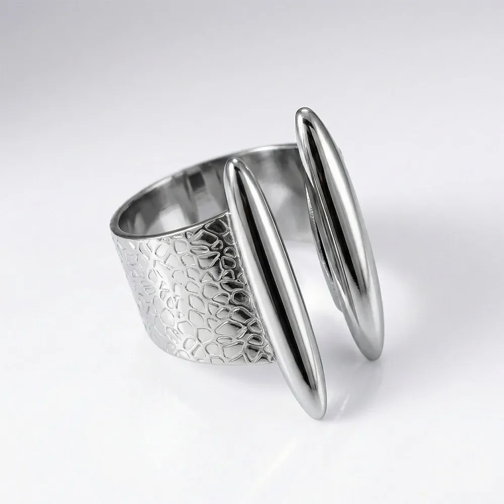 Φωτογραφία προϊόντος: OEM Dual fantasy ring silver