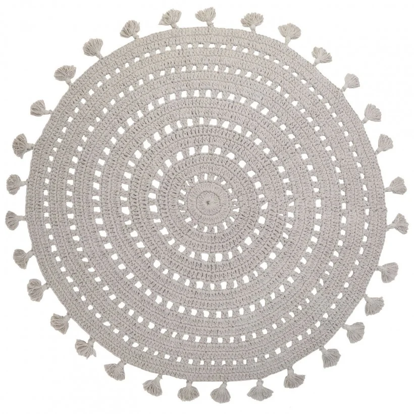 Φωτογραφία προϊόντος: ΧΑΛΙ NATTIOT NILA GRIS PERLE D120 100% ΒΑΜΒΑΚΙ