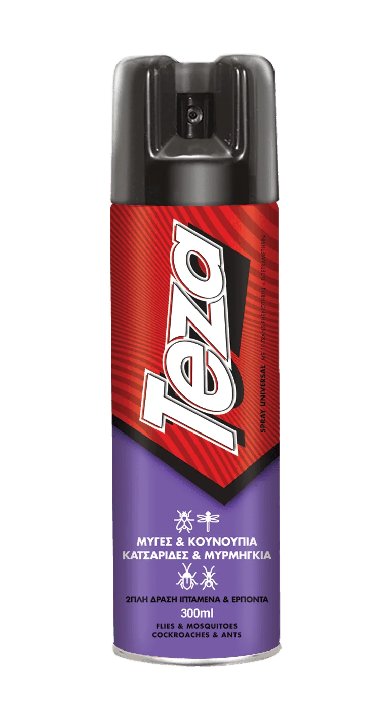 Φωτογραφία προϊόντος: TEZA UNIVERSAL SPRAY (2 ΣΕ 1) 300ML