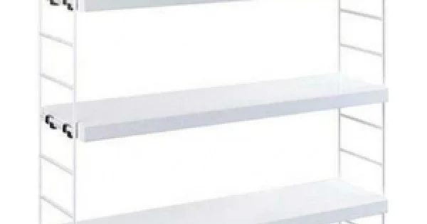 Φωτογραφία προϊόντος: NEXT ΡΑΦΙΕΡΑ ΝΕΧΤDECO 35970-00 επιτοίχια με 3 ράφια λευκή Υ50x60x15εκ.