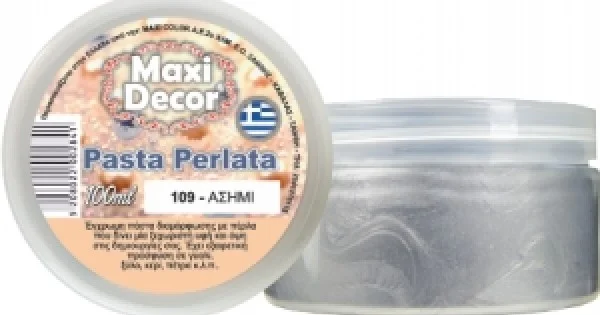 Φωτογραφία προϊόντος: ΠΑΣΤΑ ΠΕΡΛΕ (PASTA PERLATA) ΑΣΗΜΙ 109 MAXI DECOR 100ml 254014
