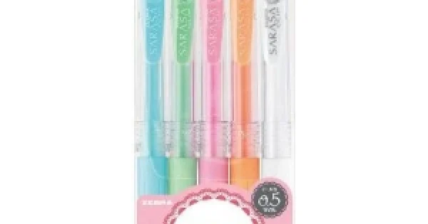 Φωτογραφία προϊόντος: ΣΕΤ 5 ΣΤΥΛΟ ZEBRA Sarasa CLIP GEL Milk Colors 0.5