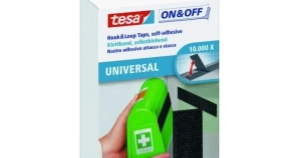 Φωτογραφία προϊόντος: ΤΑΙΝΙΑ VELCRO on&off ΜΑΥΡΗ TESA 1m X19mm