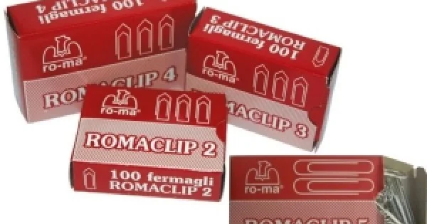 Φωτογραφία προϊόντος: ROMA MAESTRI ΣΥΝΔΕΤΗΡΕΣ ROMACLIP 25mm Νο2 (100τμχ)