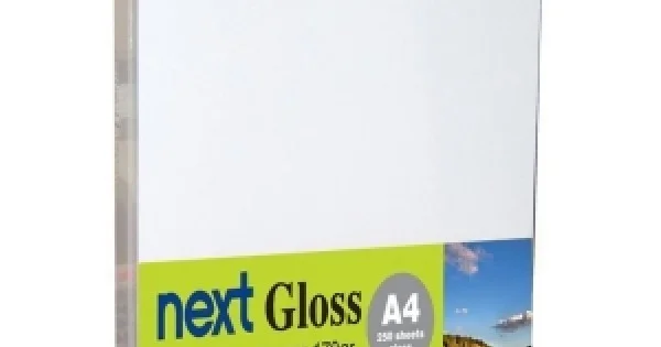 Φωτογραφία προϊόντος: ΧΑΡΤΙ NEXT PREMIUM GLOSS A4 170gr. (250φ.)