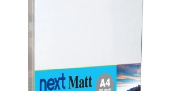 Φωτογραφία προϊόντος: ΧΑΡΤΙ NEXT PREMIUM MATT A4 170gr. (250φ.)