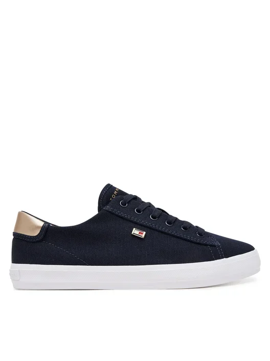 Φωτογραφία προϊόντος: TOMMY HILFIGER ΓΥΝΑΙΚΕΙΟ SNEAKER VULC CANVAS FW0FW08647, ΜΠΛΕ-NAVY, Γυναίκα