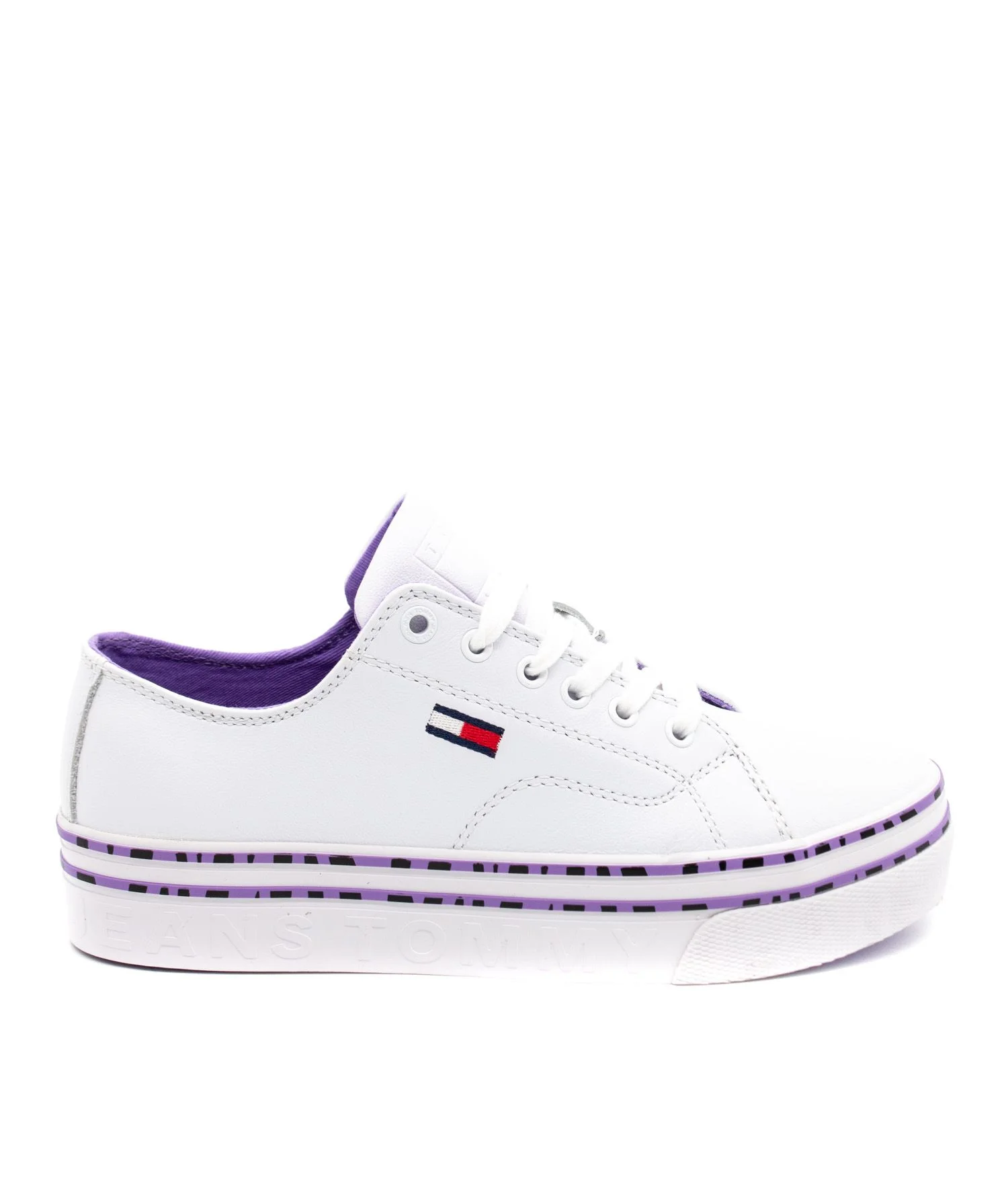 Φωτογραφία προϊόντος: Γυναικεία Sneakers Tommy Hilfiger Platform Wild Animal EN0EN01626 - 41, ΛΕΥΚΟ