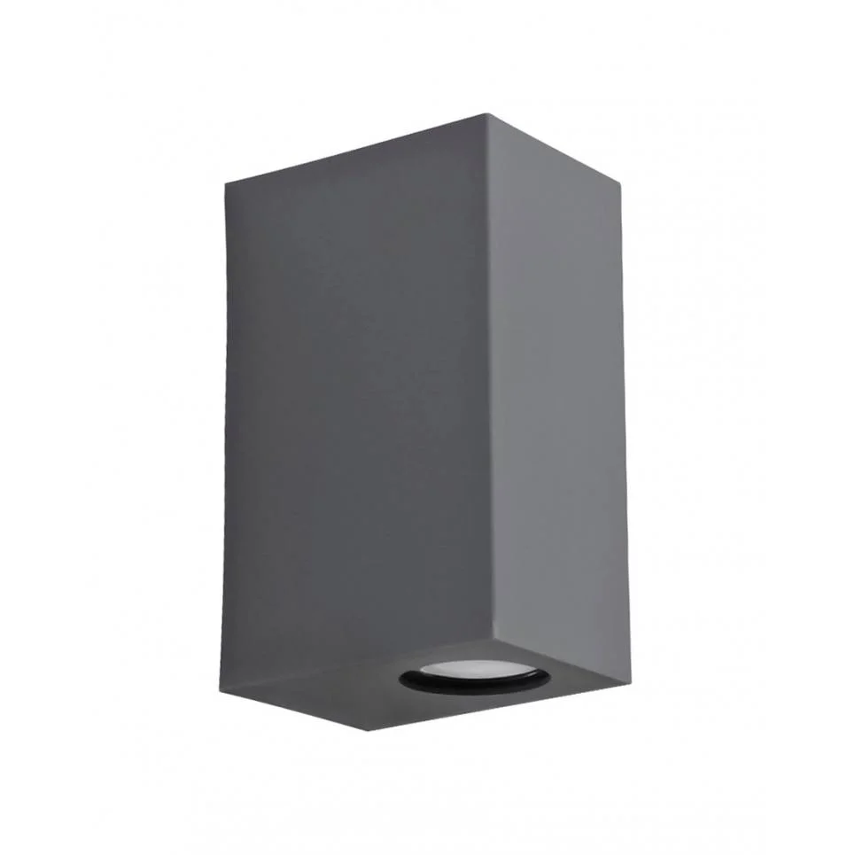 Φωτογραφία προϊόντος: Heronia C-042 GREY 2/L UP-DOWN ΣΠΟΤ ΤΕΤΡΑΓΩΝΟ 2XGU10