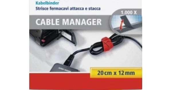Φωτογραφία προϊόντος: ΤΑΙΝΙΑ MULTI καλωδίων on&off TESA 1m X20mm