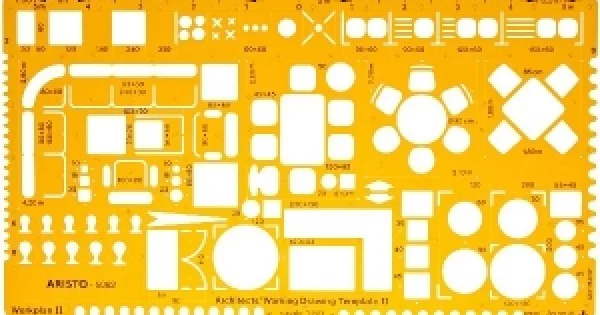 Φωτογραφία προϊόντος: ΣΤΕΝΣΙΛ ARISTO ΕΠΙΠΛΩΝ 1:50 (5062)