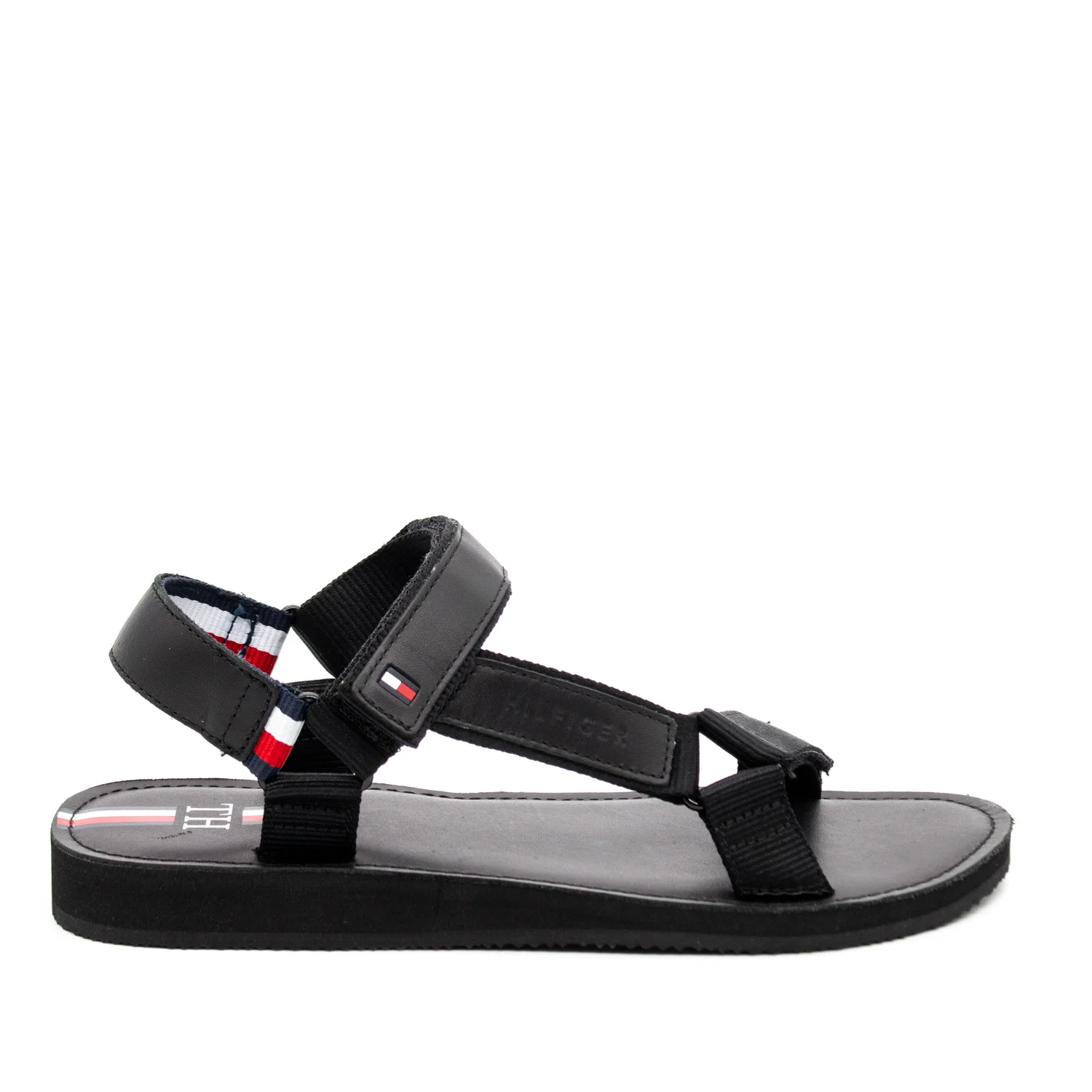 Φωτογραφία προϊόντος: Ανδρικό Σανδάλι Tommy Hilfiger Corporate Sandal FM0FM03462 - 46, ΜΑΥΡΟ