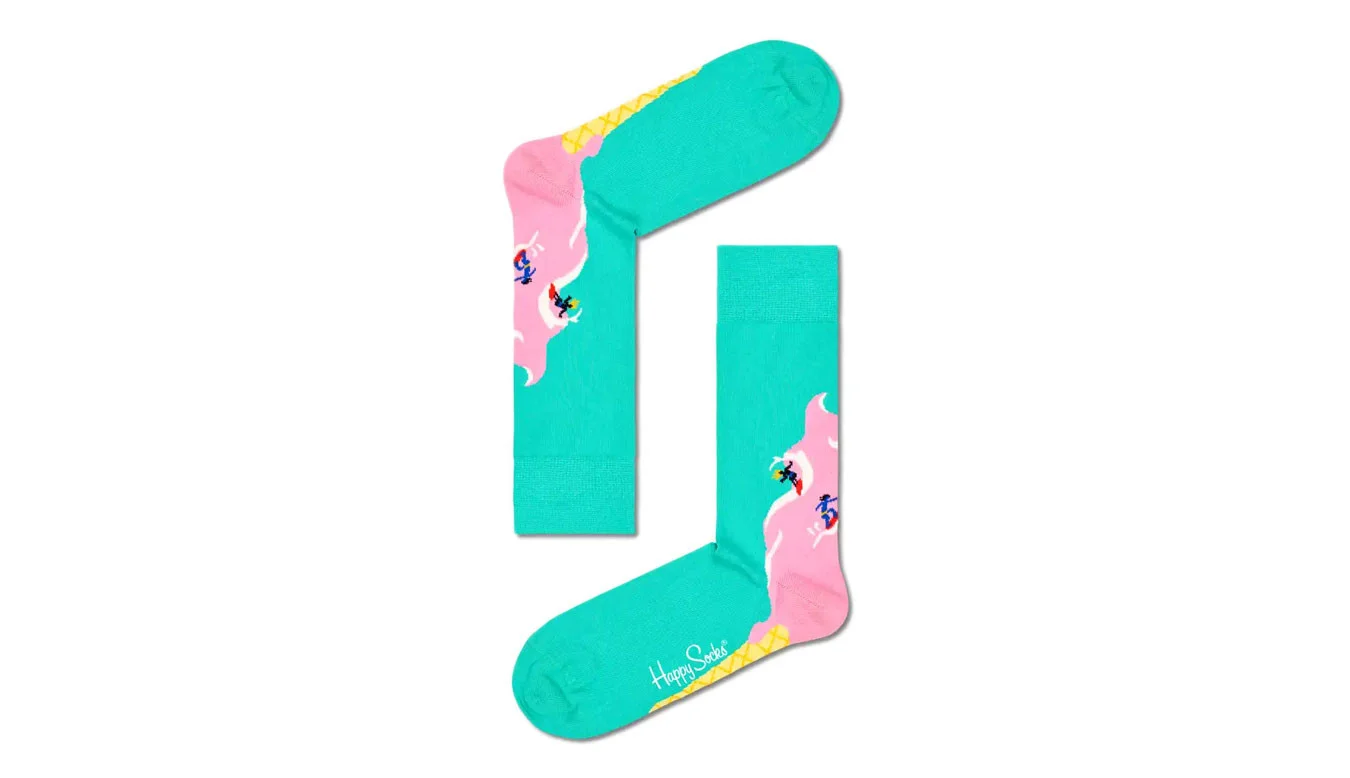 Φωτογραφία προϊόντος: Unisex Κάλτσες Happy Socks Surfs Up Sock SUP01 - 36-40, ΣΙΕΛ