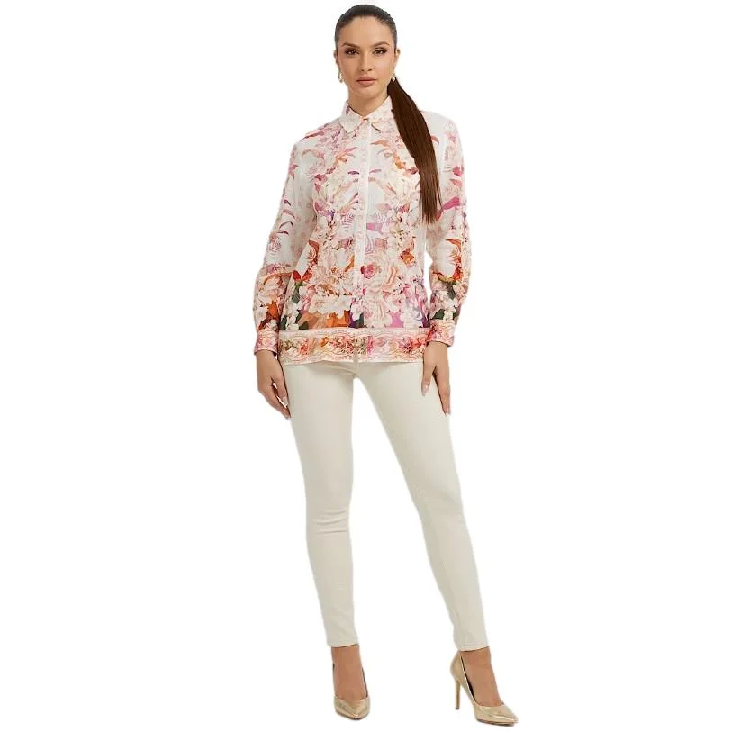 Φωτογραφία προϊόντος: Πουκάμισο GUESS rosy top Γυναικείο