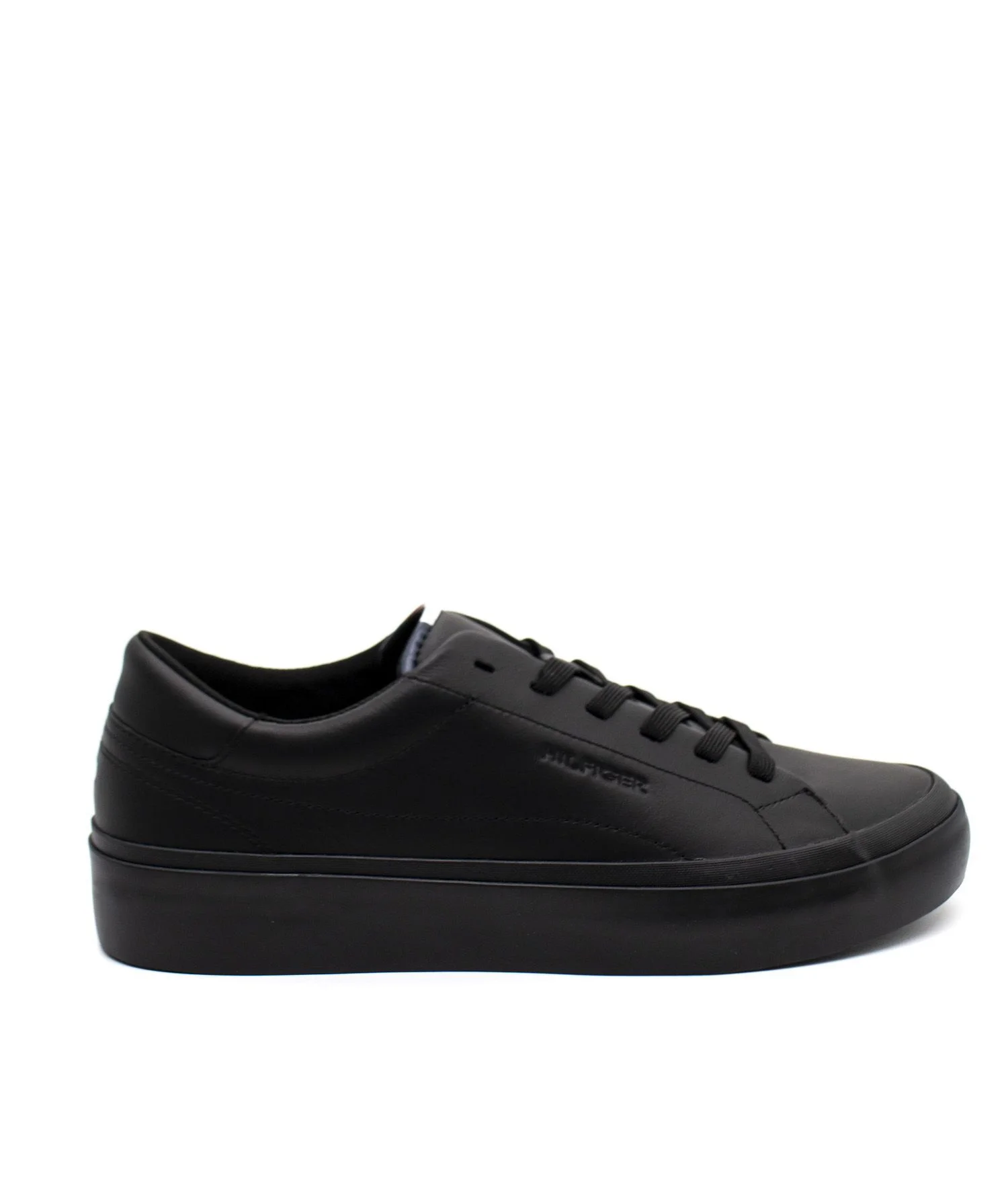 Φωτογραφία προϊόντος: Ανδρικά Sneakers Tommy Hilfiger Prep Vulc Leather FM0FM04171 - 44, ΜΑΥΡΟ