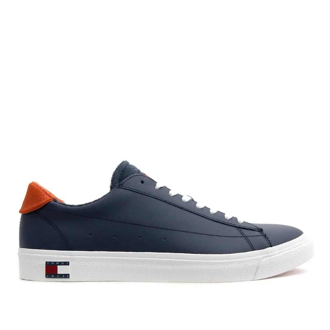 Φωτογραφία προϊόντος: Ανδρικά Sneakers Tommy Hilfiger Leather Low Cut Vulc EM0EM00885 - 45, ΜΠΛΕ