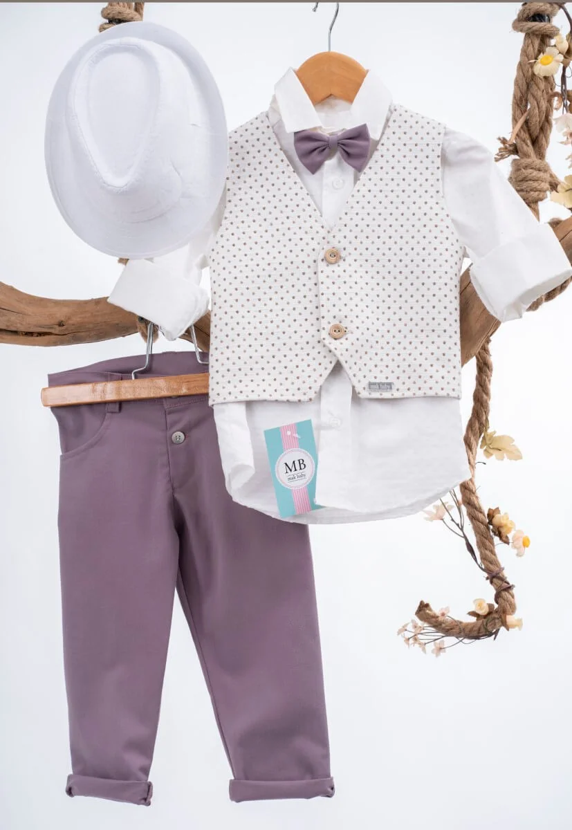 Φωτογραφία προϊόντος: Βαπτιστικό Ρούχο Mak Baby AE 46