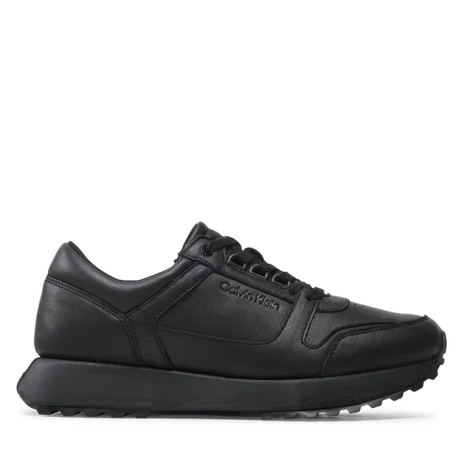 Φωτογραφία προϊόντος: Ανδρικά Sneakers Calvin Klein Low Top Lace Up Lth HM0HM00747 - 45, ΜΑΥΡΟ