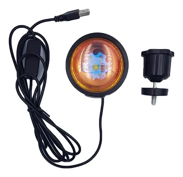 Φωτογραφία προϊόντος: OEM Sunset Projector Lamp με 4 Χρώματα Χωρίς Τρίποδο