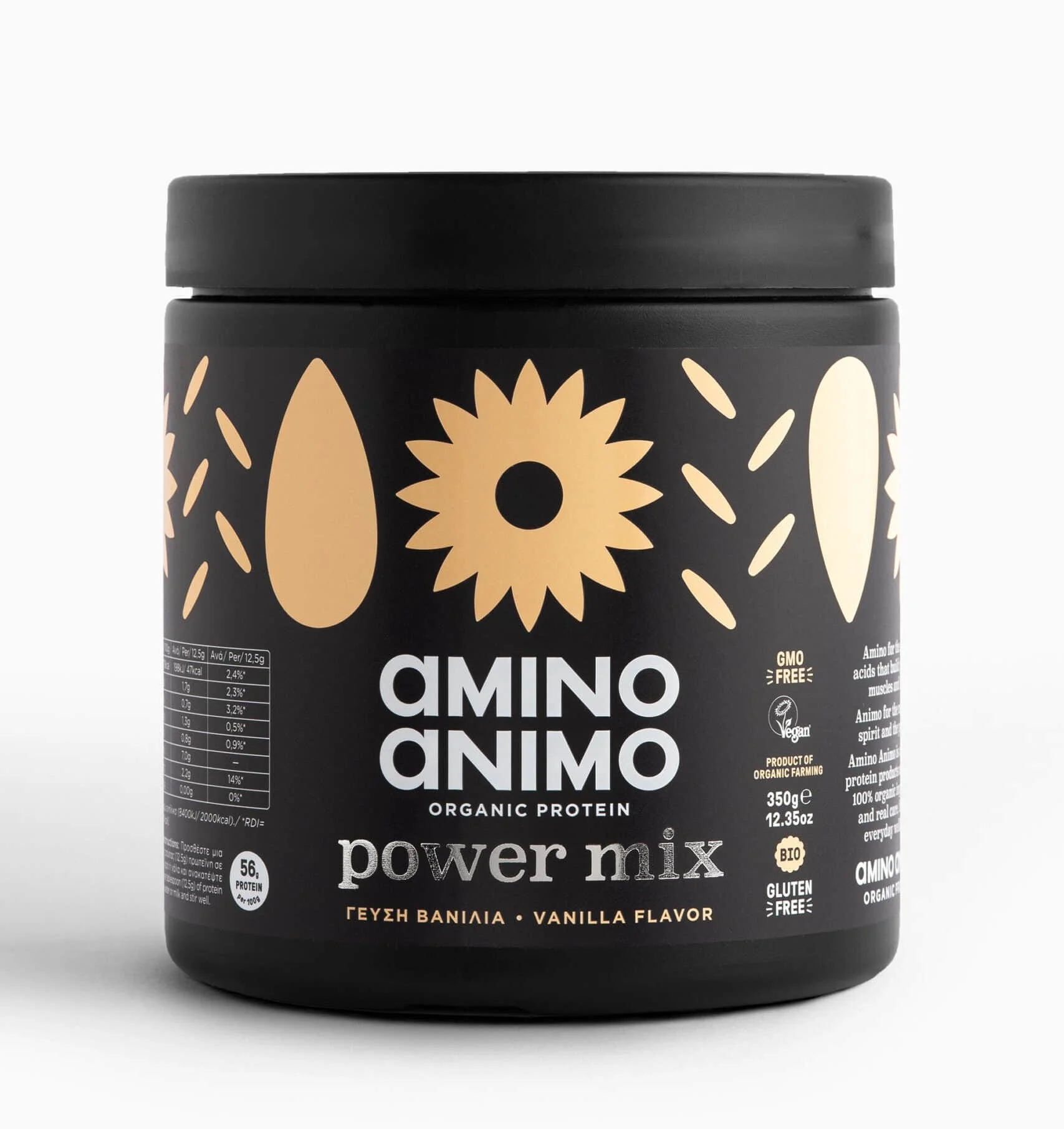 Φωτογραφία προϊόντος: OEM Σκόνη Πρωτεΐνης Power Mix Vanilla 350γρ