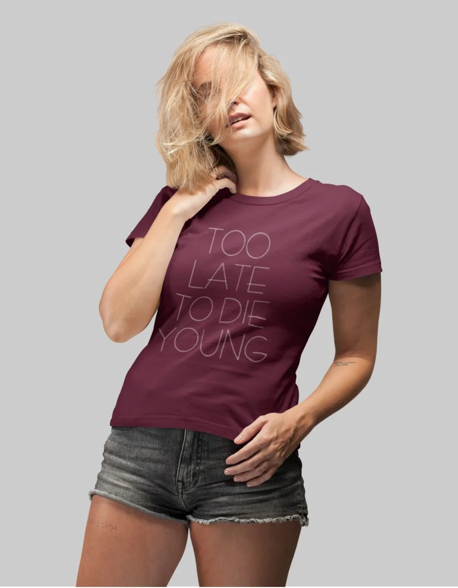 Φωτογραφία προϊόντος: TKT Too Late To Die Young w T Shirt