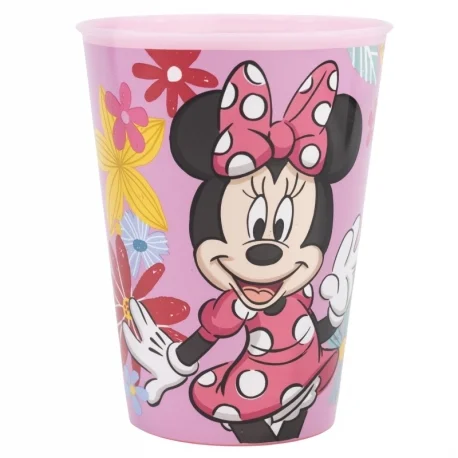 Φωτογραφία προϊόντος: STOR ΠΟΤΗΡΙ ΠΛΑΣΤΙΚΟ EASY PP TUMBLER 260 ML MINNIE MOUSE SPRING LOOK- 74407