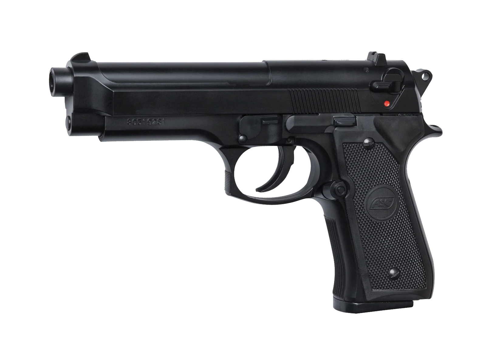 Φωτογραφία προϊόντος: ΠΙΣΤΟΛΙ SOFT SPRING, ASG, M92FS, hop-up, black