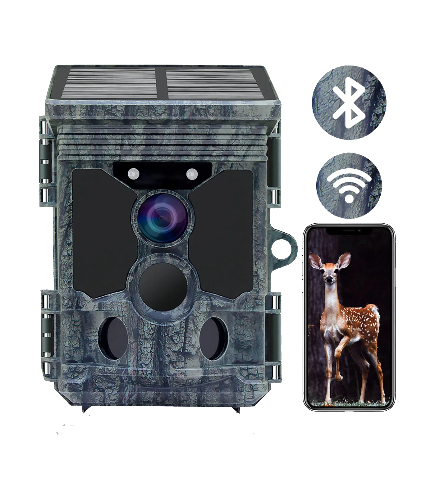 Φωτογραφία προϊόντος: WildcameraXL, Trail Camera Camouflage EZ-Solar WiFi