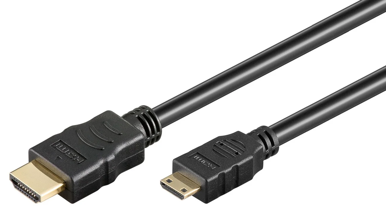 Φωτογραφία προϊόντος: GOOBAY καλώδιο HDMI σε HDMI Mini με Ethernet 31931, 4K 3D, 30AWG, 1.5m