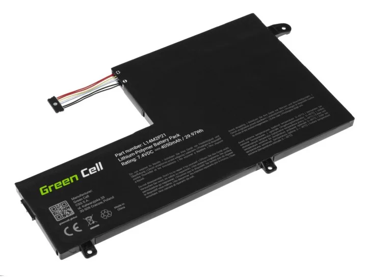 Φωτογραφία προϊόντος: GreenCell Battery L14L2P21 L14M2P21 for Lenovo Yoga 500-14 500-14IBD 500-14ISK 500-15 500-15IBD 500-15ISK
