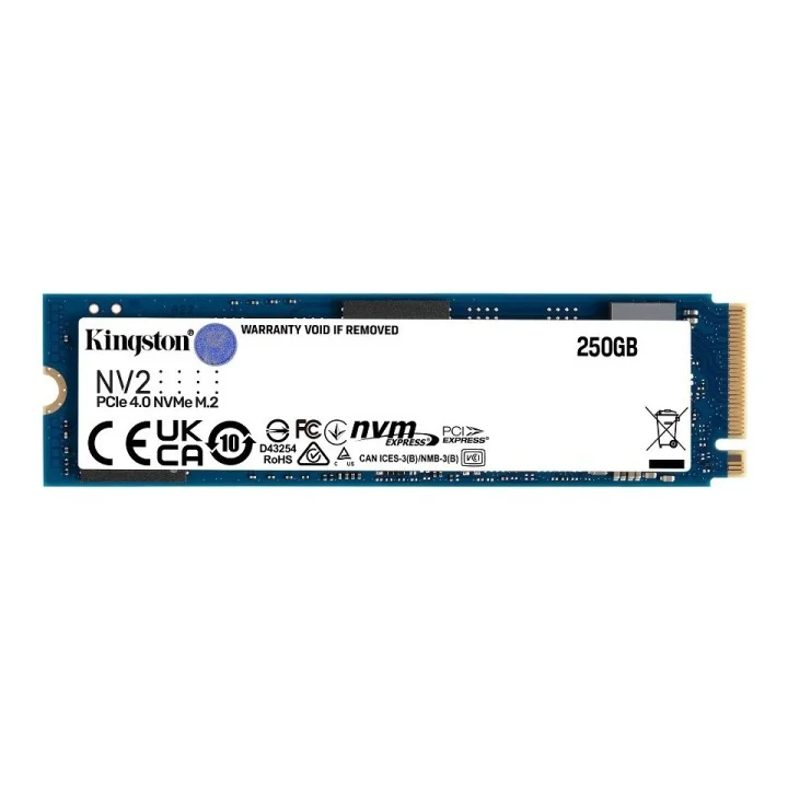 Φωτογραφία προϊόντος: Kingston NV2 SSD 250GB M.2 NVMe PCI Express 4.0 (SNV2S/250G)