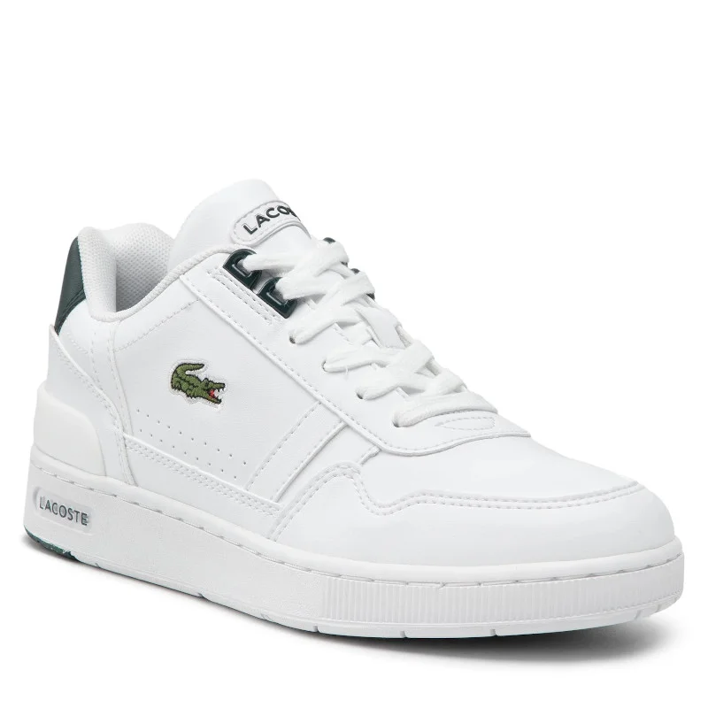 Φωτογραφία προϊόντος: Παιδικά Sneaker Lacoste T-Clip White/Green με κορδόνια