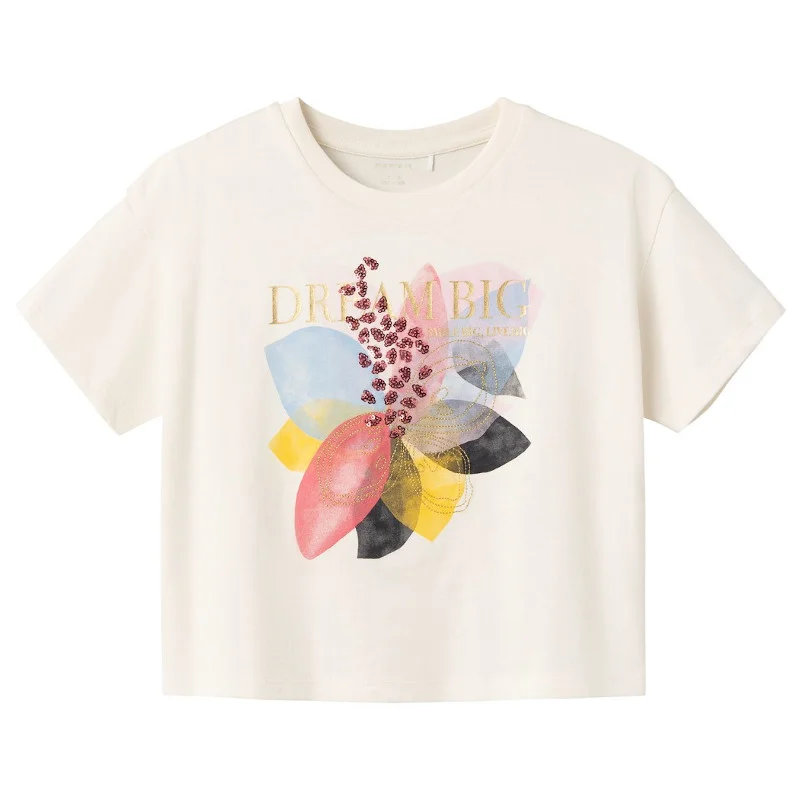 Φωτογραφία προϊόντος: T-shirt παιδικό Name It FLOTTER για κορίτσια