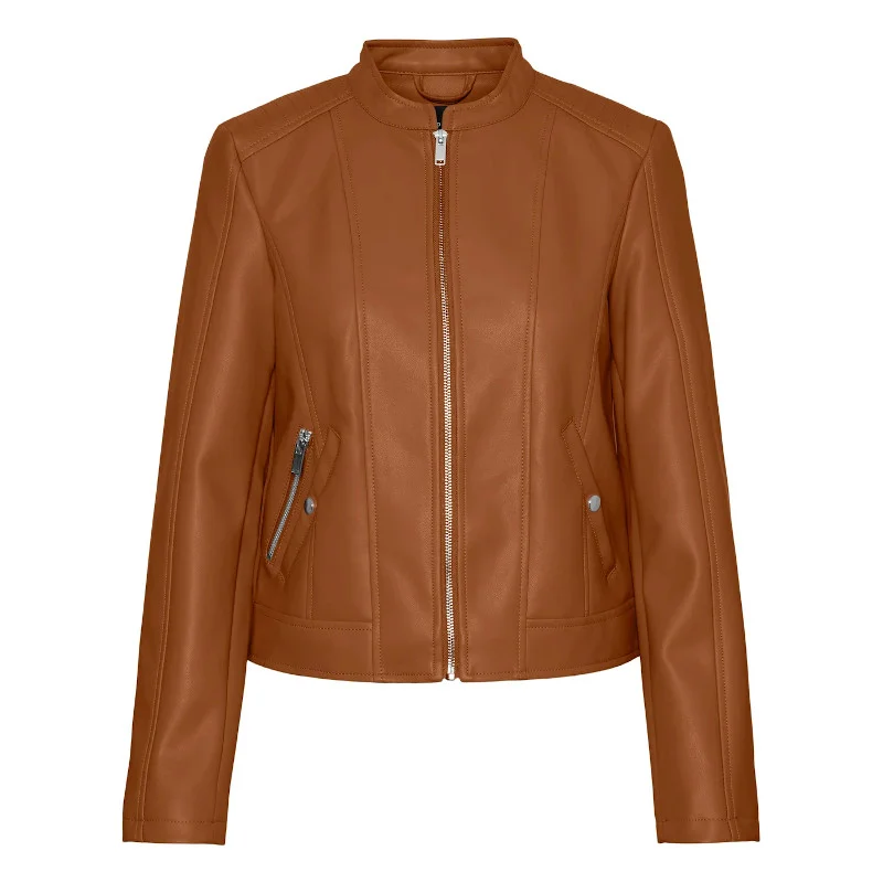 Φωτογραφία προϊόντος: COATED JACKET Vero Moda FINE KENDALL SHORT Medium Brown