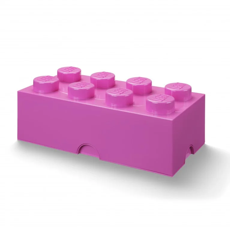Φωτογραφία προϊόντος: ΚΟΥΤΙ ΑΠΟΘΗΚΕΥΣΗΣ LEGO® ΟΡΘΟΓΩΝΙΟ ΜΕΓΑΛΟ ΦΟΥΞΙΑ 50x25x18cm