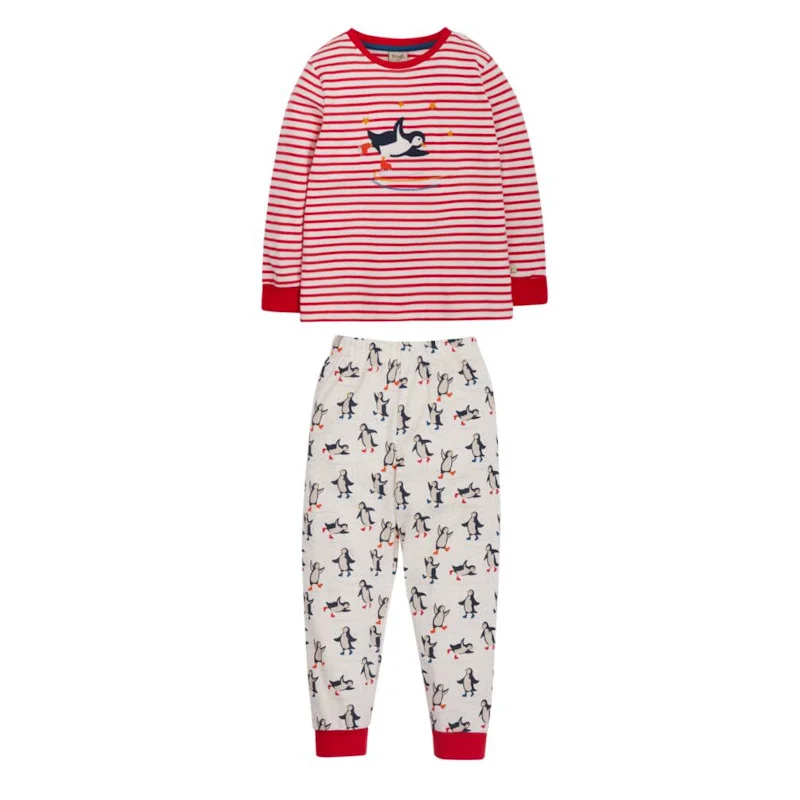 Φωτογραφία προϊόντος: Πιτζάμες παιδικές Frugi Penguin Play