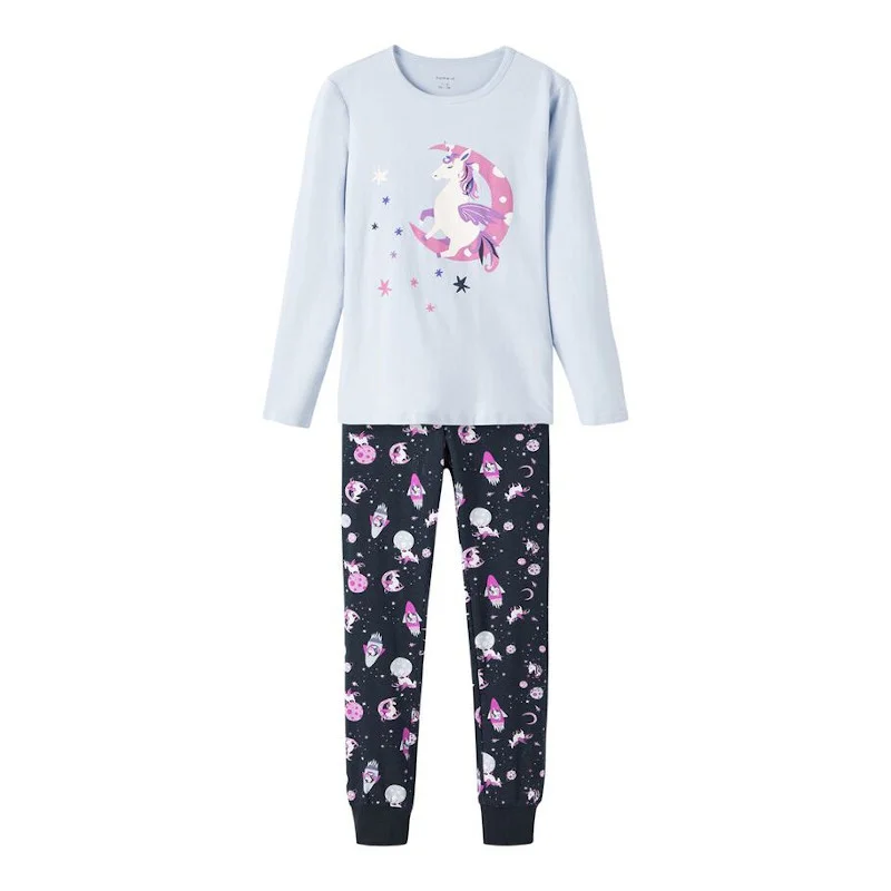 Φωτογραφία προϊόντος: Πιτζάμες Name It Heather Unicorn οργανικό βαμβάκι